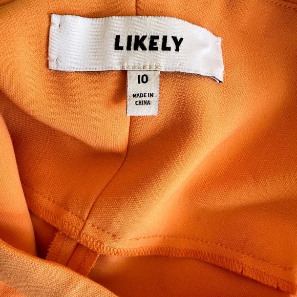 Likely ‘Nahla’ mini dress in tangerine orange. From Revolve. Size 10. - Picture 4 of 8